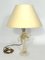Mid-Century Brass and Murano Glass Table Lamp by Tommaso Barbi 15