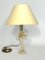 Mid-Century Tischlampe aus Messing & Muranoglas von Tommaso Barbi 18
