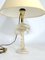 Mid-Century Brass and Murano Glass Table Lamp by Tommaso Barbi 12