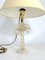 Mid-Century Tischlampe aus Messing & Muranoglas von Tommaso Barbi 12