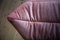 Pink Pearl Velvet Togo Pouf and 2-Seat Sofa by Michel Ducaroy for Ligne Roset, Set of 2, Image 13