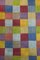 Colourful Chequered Handwoven Rug, Image 10