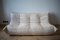 Vintage Leather 3-Seat Togo Sofa by Michel Ducaroy for Ligne Roset 1