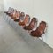 Mid-Century Leather Dining Chairs by Charlotte Perriand, Set of 8 7