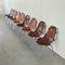 Mid-Century Leather Dining Chairs by Charlotte Perriand, Set of 8, Image 7
