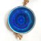 Mid-Century Cobalt Blue Ceramic Wall Hanging 7