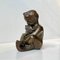Karl Josef Hoffman Bronze Sculpture Baby Boy and Fish, 1950s, Image 4