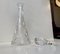 Vintage Bohemian Conical Etched Cristal Decanter, 1960s 3