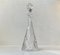 Vintage Bohemian Conical Etched Cristal Decanter, 1960s 1