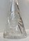 Vintage Bohemian Conical Etched Cristal Decanter, 1960s 7