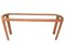 Large Mid-Century Console Table with Bamboo and Glass, Italy, 1960s 6