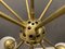 Lampadario Sputnik in vetro opalino a 13 luci, Immagine 2