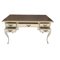 Bureau Style Louis XVI Peint en Blanc 10