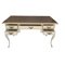 Louis XVI Style Desk Painted in White 10