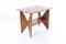 Mahogany Smoke Table with Floral Inlays 1