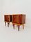 German Modern Mahogany Nightstands, 1960s, Set of 2 11