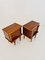 German Modern Mahogany Nightstands, 1960s, Set of 2 6