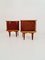 German Modern Mahogany Nightstands, 1960s, Set of 2 8