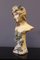 Aristide de Ranieri, Art Nouveau Bust of Young Woman, 1900, Terracotta Sculpture 5