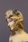 Aristide de Ranieri, Art Nouveau Bust of Young Woman, 1900, Terracotta Sculpture 4
