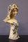 Aristide de Ranieri, Jugendstil Büste einer jungen Frau, 1900, Terrakotta Skulptur 2