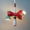 Lampe à Suspension Diabolo à Trois Abat-Jours, 1950s 9