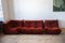 Amber Corduroy Togo Sessel, Ecksessel und 2-Sitzer Sofa von Michel Ducaroy für Ligne Roset, 3 . Set 1