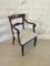 Antique Carved Mahogany Desk Chair 3