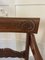 Antique Carved Mahogany Desk Chair, Image 12