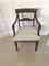 Antique Carved Mahogany Desk Chair 1