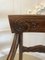 Silla de escritorio antigua de caoba tallada, Imagen 11