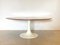 Mesa de centro Tulip oval al estilo de Eero Saarinen, años 60, Imagen 1