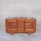 French Art Deco Marble Credenza or Sideboard, Image 1
