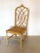 Stuhl aus Korbgeflecht und Bambus, 1970er 9