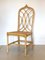 Stuhl aus Korbgeflecht und Bambus, 1970er 1
