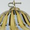 Lampada a sospensione in vetro di Murano beige, anni '70, Immagine 4