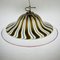 Italian Murano Beige Pendant Lamp, 1970s 6