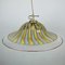 Italian Murano Beige Pendant Lamp, 1970s 11