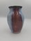 Bohemian Sandstone Vase in Blue & Burgundy, Image 3