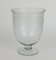 Engraved Glass Photophore Cup 1