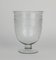 Engraved Glass Photophore Cup 3