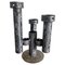 Mid-Century Modern Brutalist Iron Candleholder 1