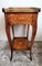 Louis XVI Style Nightstand in Walnut with Legs and Drawer 15