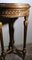 Französischer Guèridon Tisch im Louis XVI Stil aus vergoldetem Holz und Carrara Marmor 12