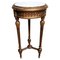 French Louis XVI Style Guèridon Table in Gilded Wood and Carrara Marble 1