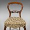 Antique English Dining Chairs, 1850s, Set of 4, Image 9