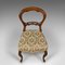 Antique English Dining Chairs, 1850s, Set of 4 8