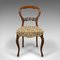 Antique English Dining Chairs, 1850s, Set of 4 1