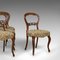 Antique English Dining Chairs, 1850s, Set of 4 2