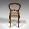 Antique English Dining Chairs, 1850s, Set of 4, Image 5
